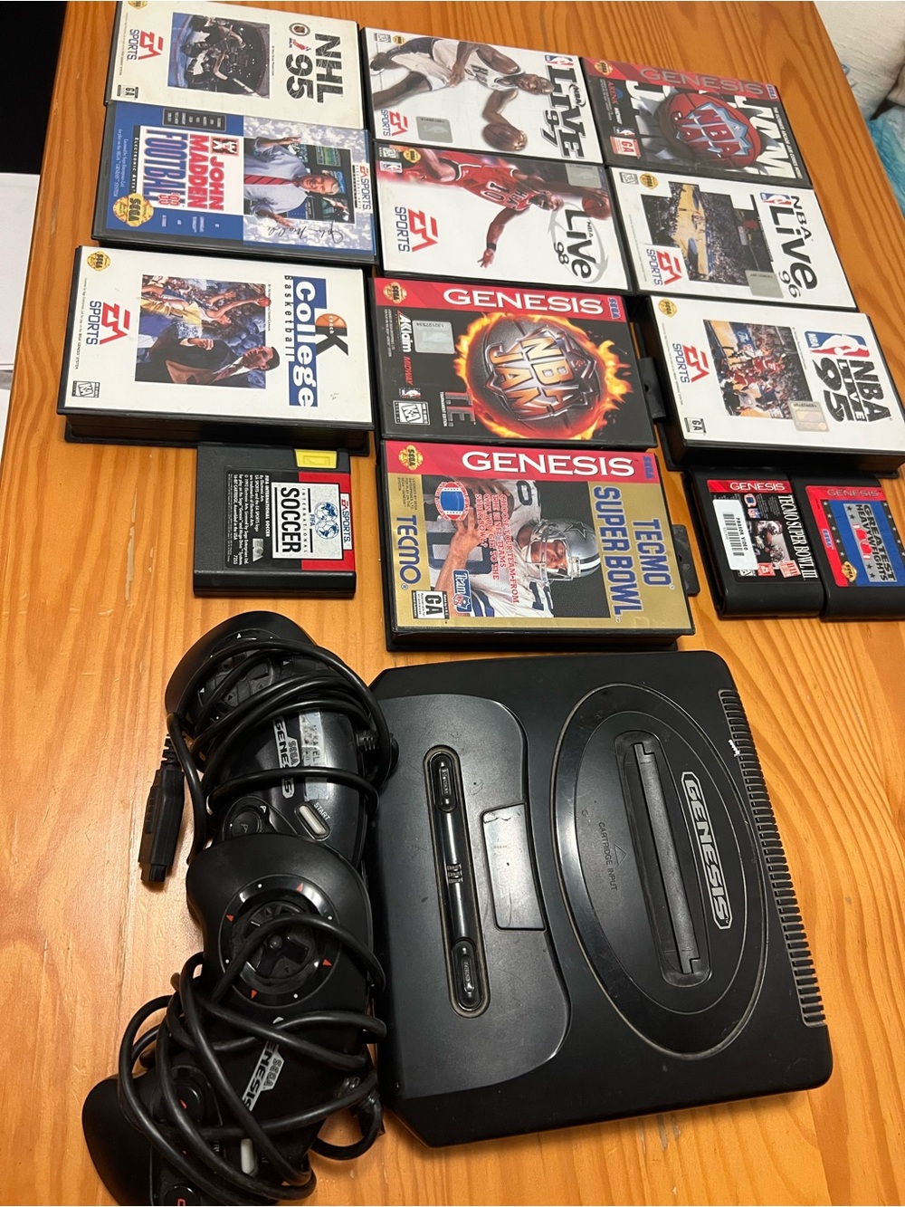 Sega Genesis Model 2 Console Bundle with Games
